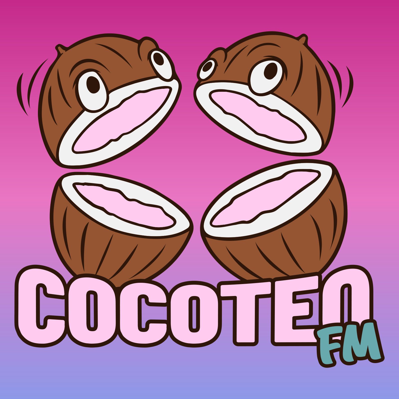 Logo de la estación de radio 'Cocoteo FM'