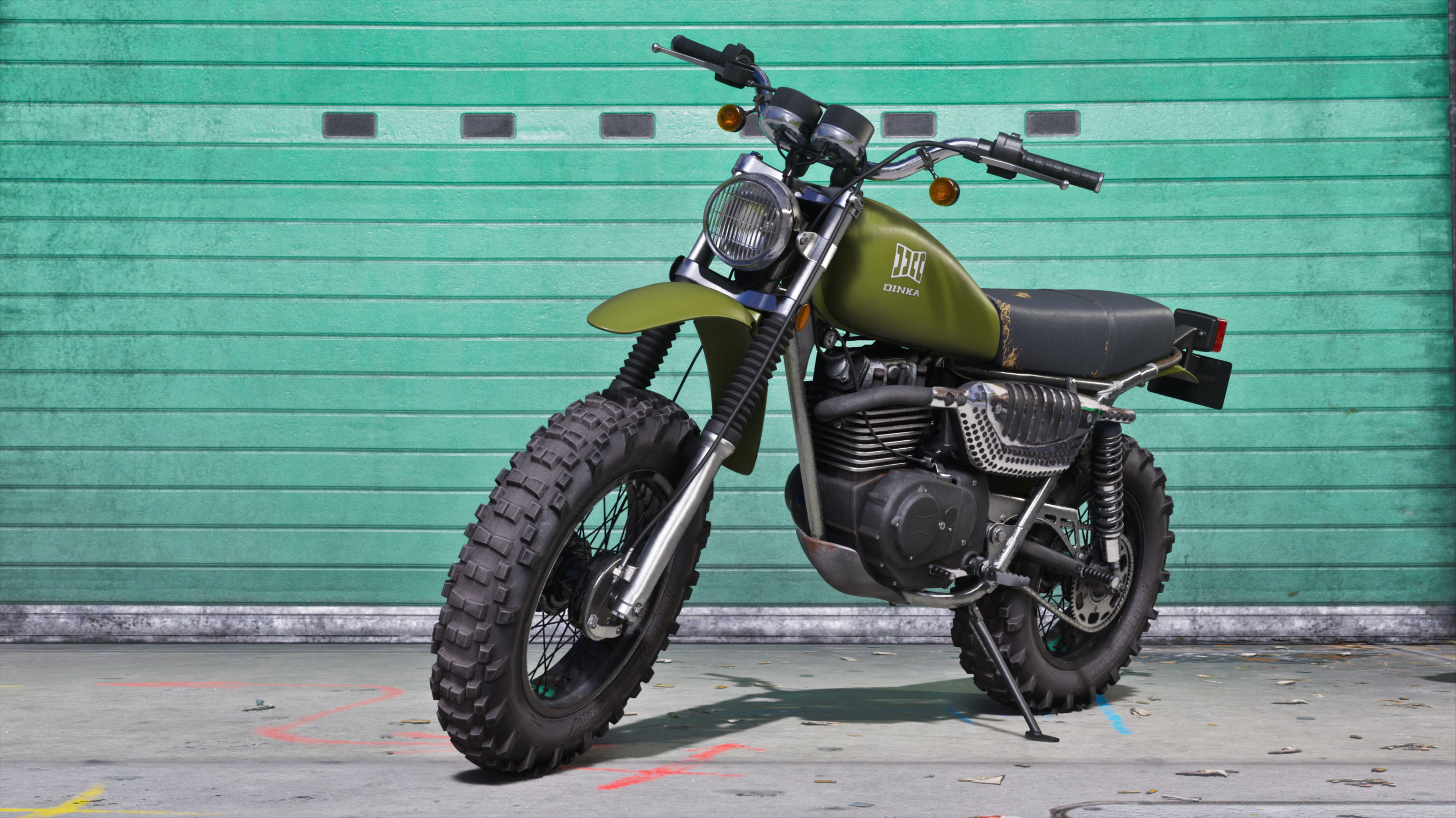 Motocicleta Dinka Enduro