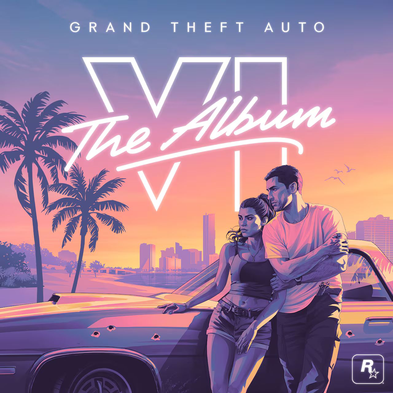 «Portada de Grand Theft Auto VI: The Album»